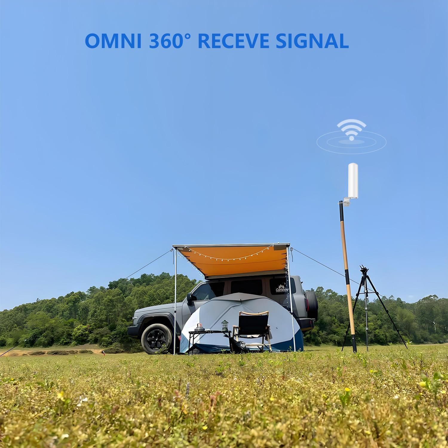 Antenne extérieure à connecteur SMA/TS9 WiFi 5G 4G LTE 10 dBi large bande à gain élevé