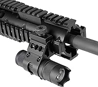 Vista 4 de Monstrum Soporte de riel Picatinny desplazado táctico de 1" para linternas