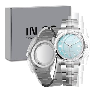 INCO Protective Film for Rolex Oyster Perpetual 36 mm, Model 126000, 2 Packs, Shine and Invisible Finish, Full coverage, Anti-Scratch.