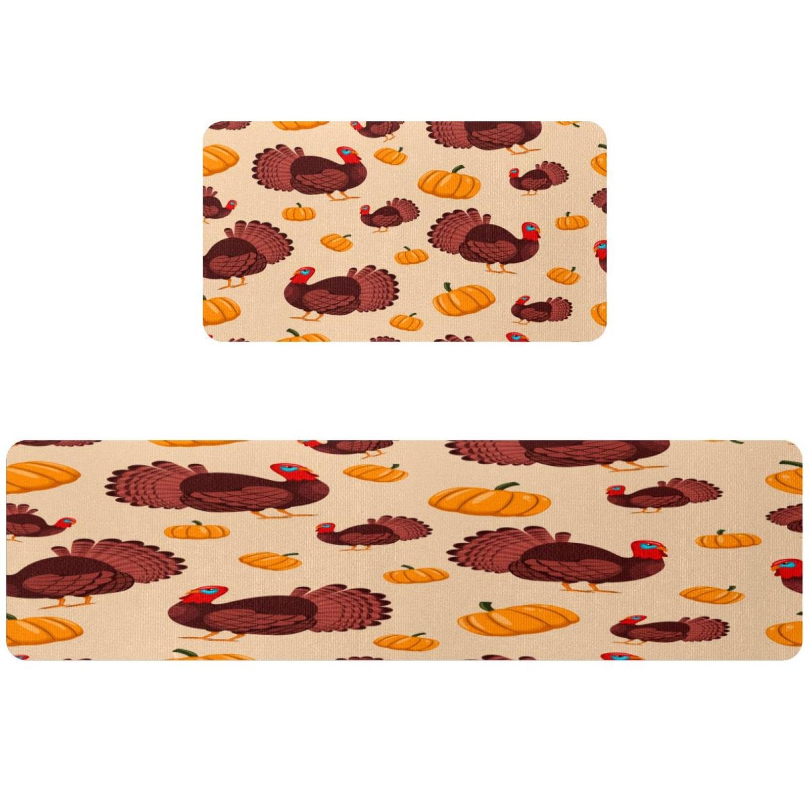 Tapete de cocina para pasillo y cuarto de lavado VAPOKF alfombras decorativas con calabazas
