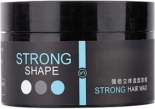 Hair Styling Wax, Hair Styling Fiber Wax Dry Wax Mens Hair Styling Clay for Matte Finish & Long Lasting Hair Styling, 100g