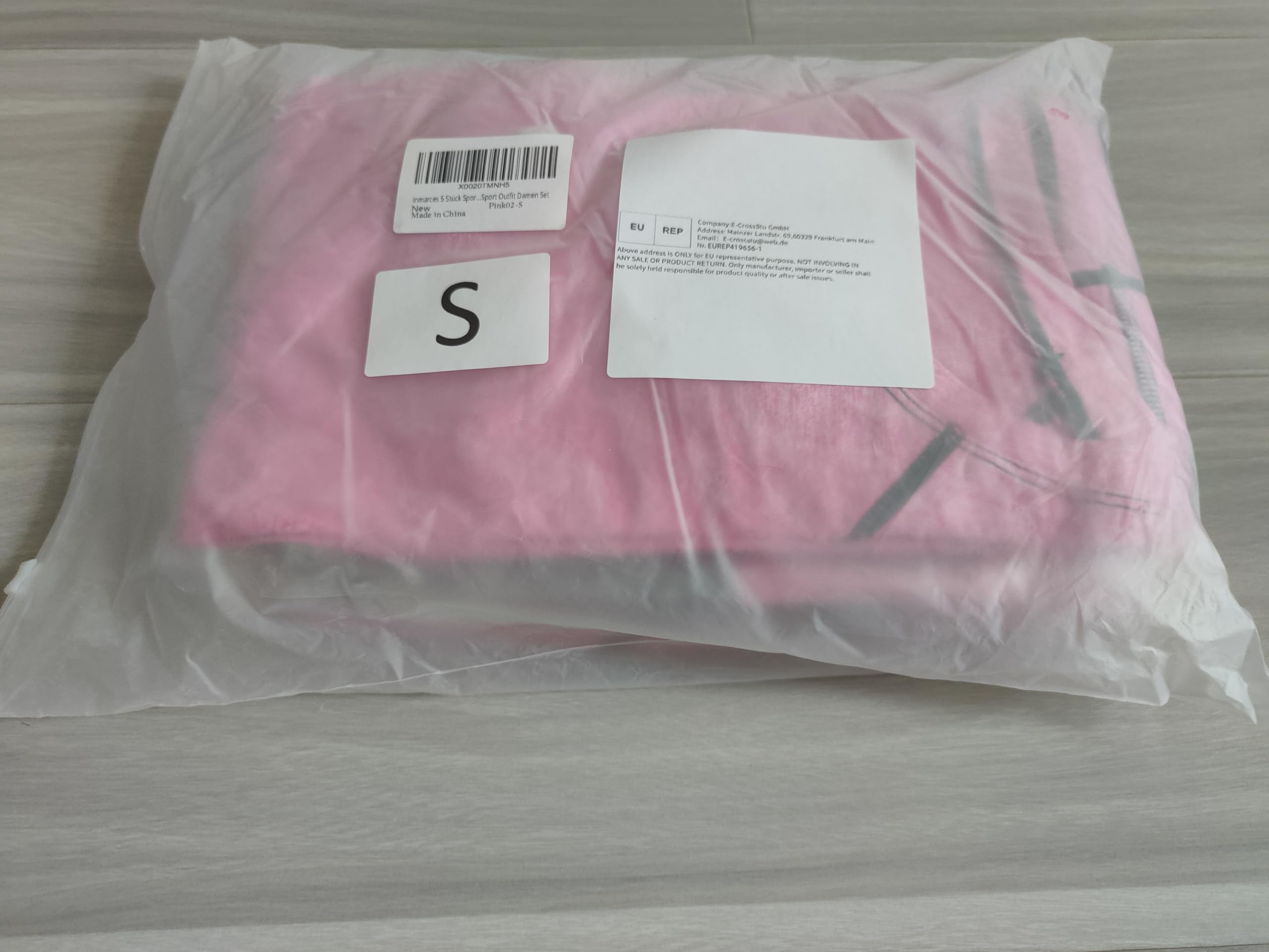 Inmarces 5 Stück Sport Set Damen Sportbekleidung Yoga Set Trainingsanzug Jogging Gym Pilates Sport Outfit Damen Set