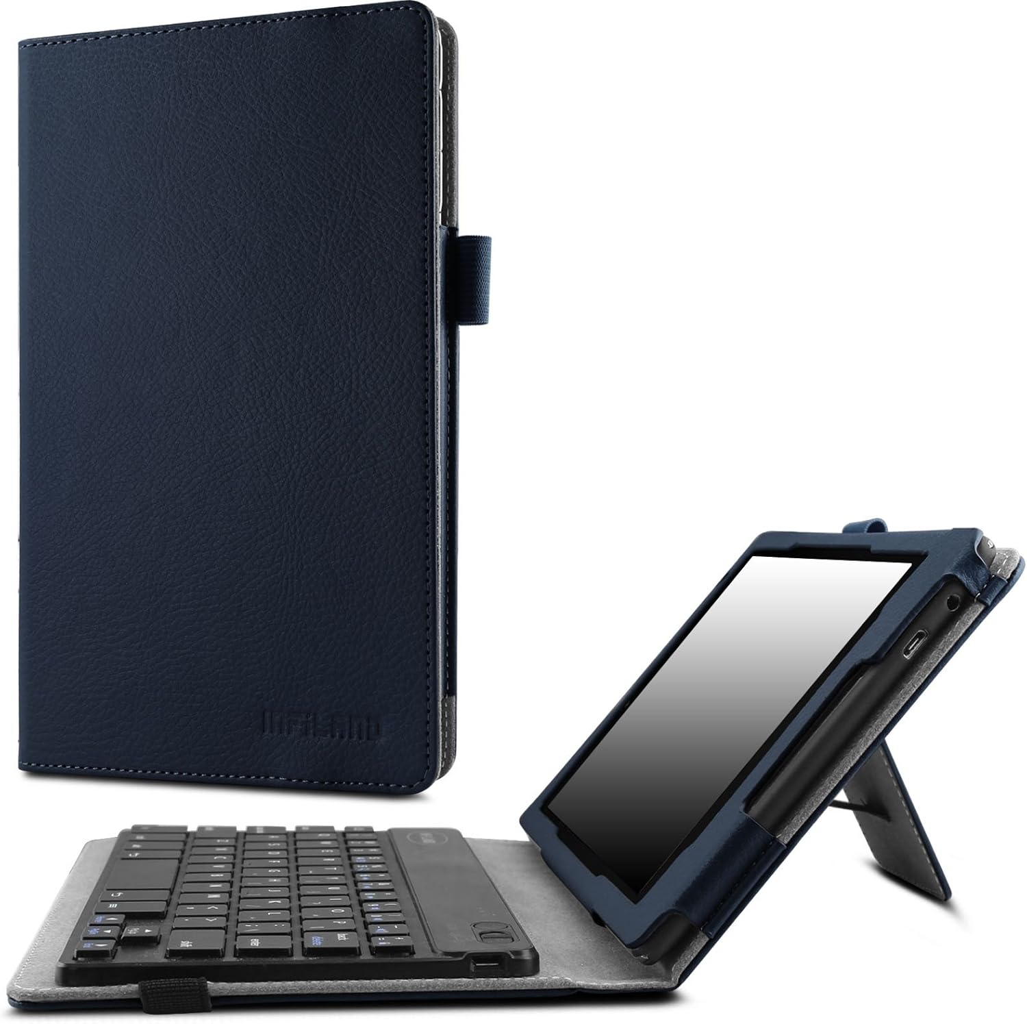 INFILAND Verizon Ellipsis 8 HD Keyboard Case, Premium PU