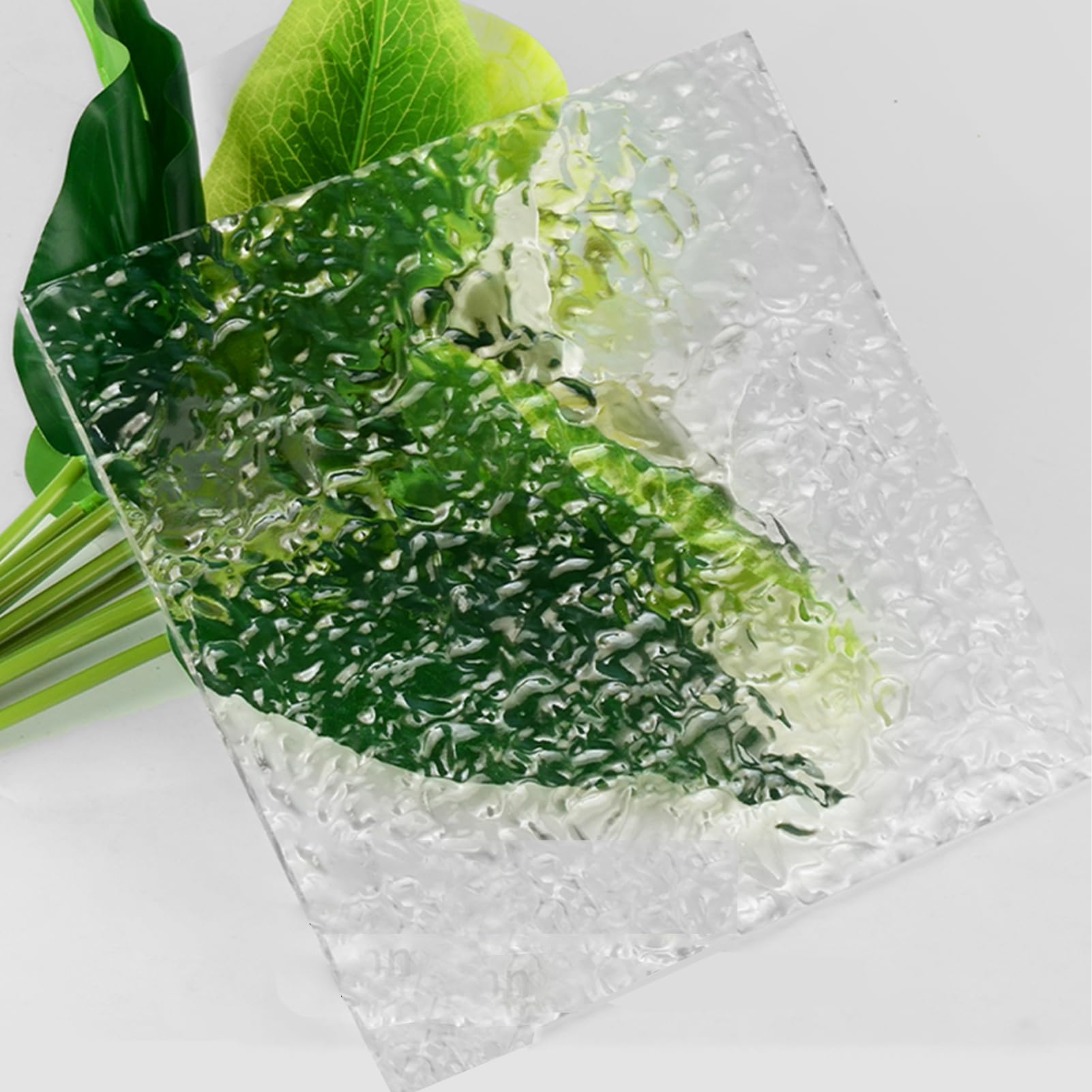 Amazon.co.jp: RISHORI アクリルウェーブリップルシートクリアアクリル