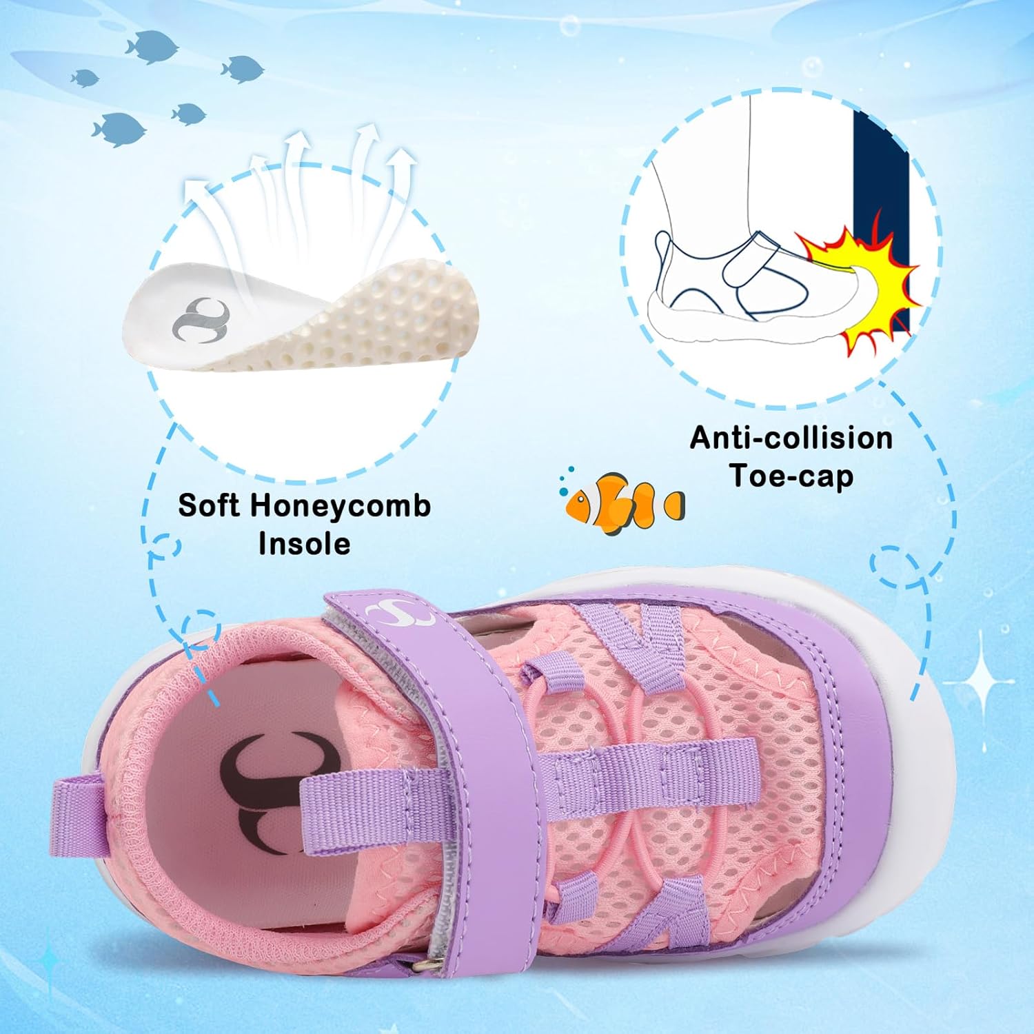 Scurtain Toddler Shoes Boys Girls Kids Sneaker Breathable Walking Shoes for Kids Boys Girls Toddler - Image 4