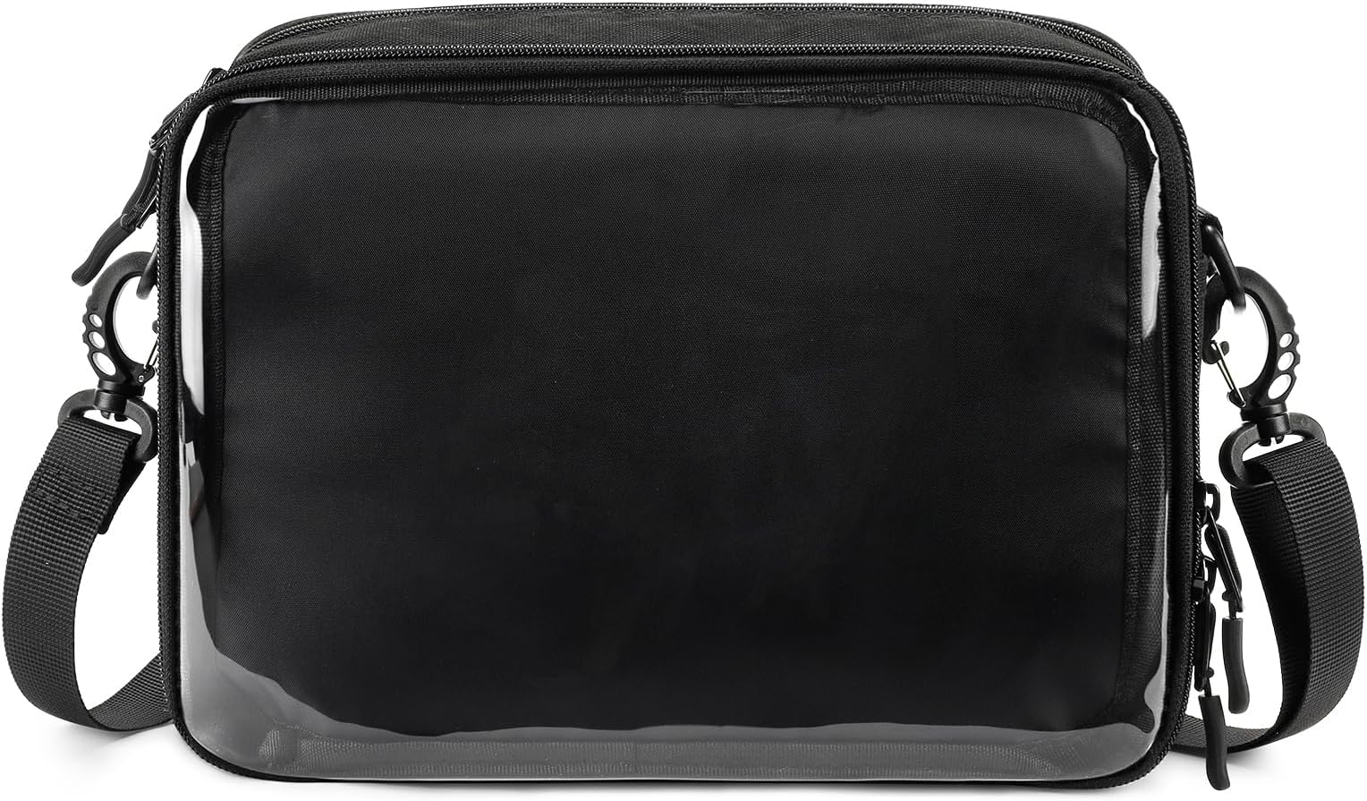 Ita Bag Crossbody with Insert Small Ita Purse for Anime Pin Display, Black