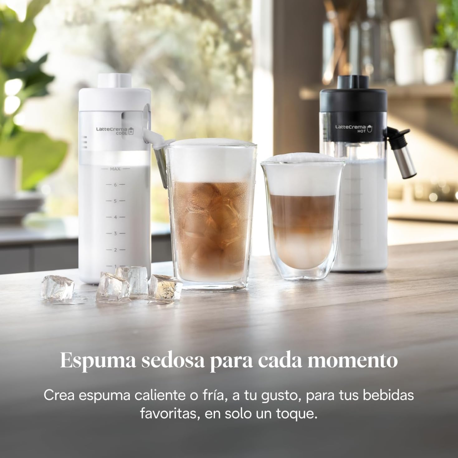 De'Longhi Eletta Explore ECAM452.67.G, Cafetera Superautomática Bebidas Calientes y Frías con Cold Extraction Technology, Recetas Cold Brew, LatteCrema Hot and Cool para Leche y Bebidas Vegetales