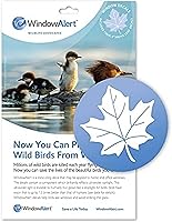 Vista 9 de WindowAlert Cobertura Anticolisión de Copo de Nieve - Adhesivo de Ventana UV-Reflectante para Proteger a las Aves Silvestres de Colisiones contra