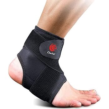Amazon Chefal 足首サポーター 柔道整復師が本気で考えた テーピング理論を応用した サポーター 足首固定保護 スポーツ 日常生活兼用 黒 Sサイズ Chefal 足首用