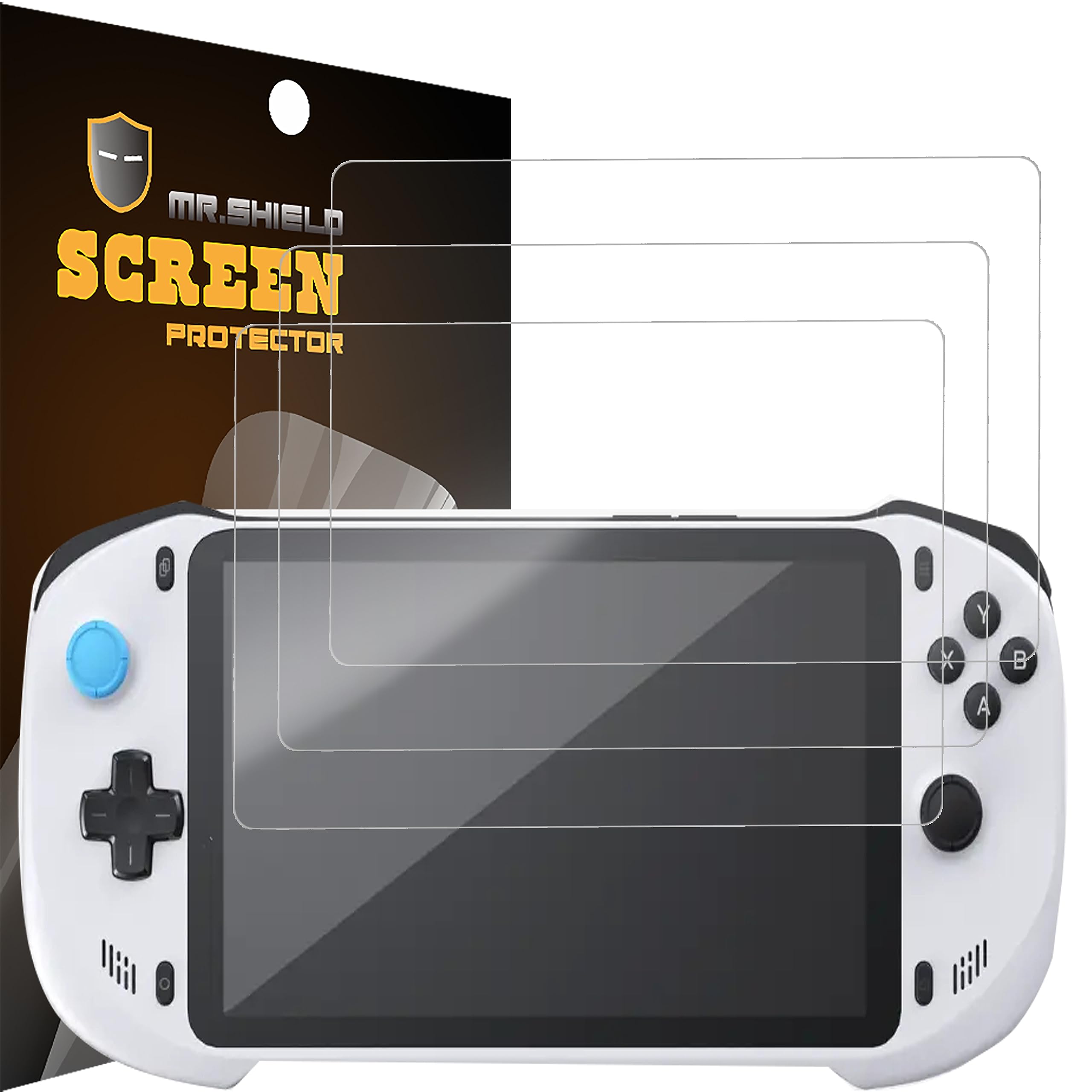 Mr.ShieldScreen Protector for Abxylute Cloud Handheld Console [Premium Clear] [3 Pieces] Bubble Free Screen Protector (PET Material)