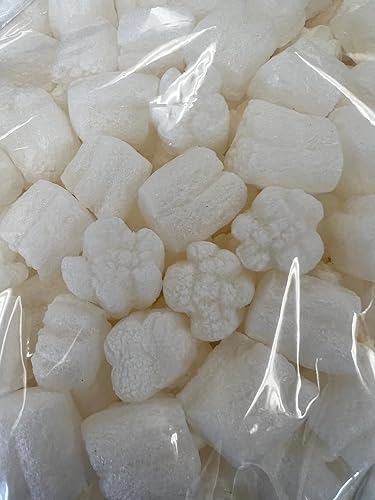 Miniatura 2 de Bubblefast! Brand FunPak MiniPack, maní de embalaje biodegradable a base de plantas, 0,60 pies cúbicos, bolsa, compostable (nubes esponjosas)