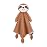 Pro Goleem Sloth Security Blanket Soft Lovey for Babies Boys and Girls Newborn Lovie Infant Blankie Sloth Baby Snuggle Toy Stuffed Animal Baby Gifts 14 Inch