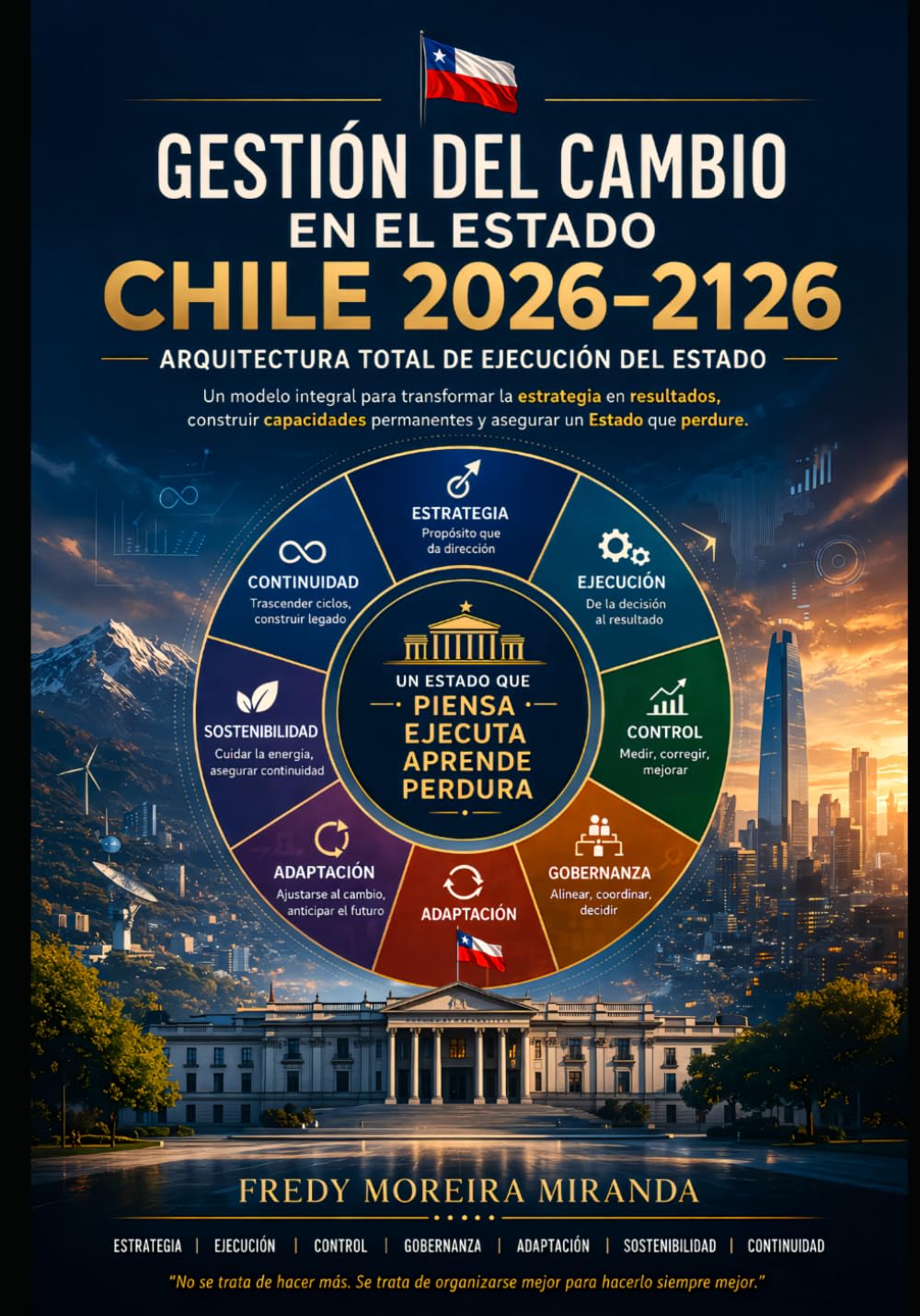 Gestión del Cambio en el Estado Chile 2026–2126: Arquitectura total de ejecución del Estado (Plan Estratégico Chile 2026-2126)