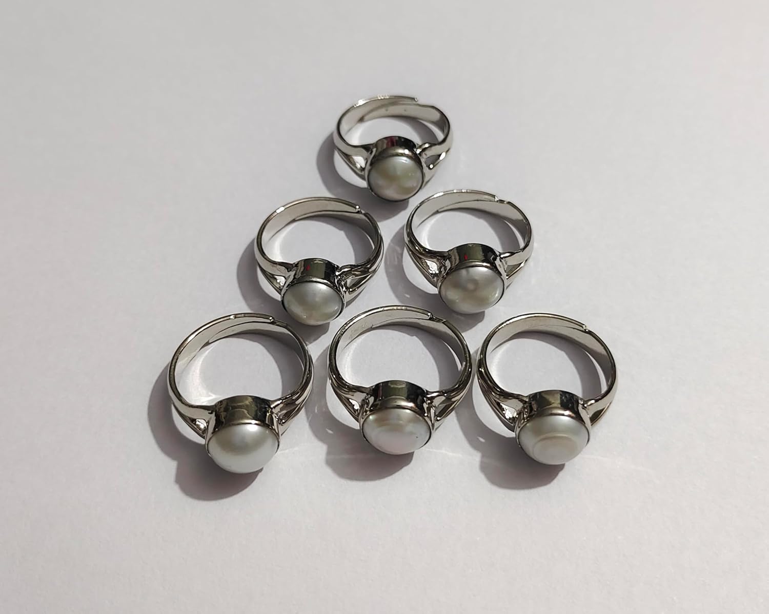 Pearl Moti Certfied South seal Pure 925 Sterling Silver Ring