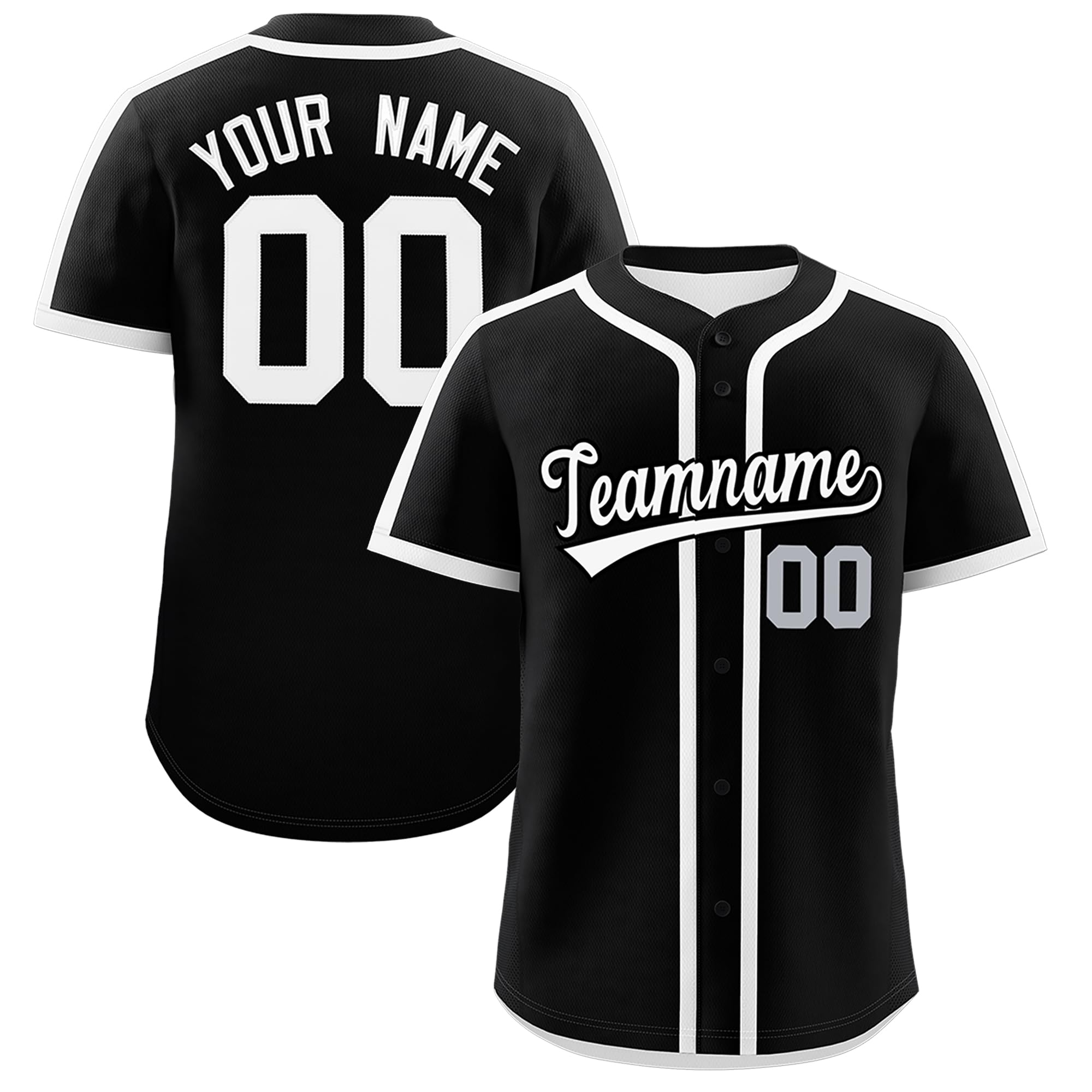KXK Custom Baseball Jersey Personalized Softball Shirt Button Down Team Uniform Stitched Name Number Logo