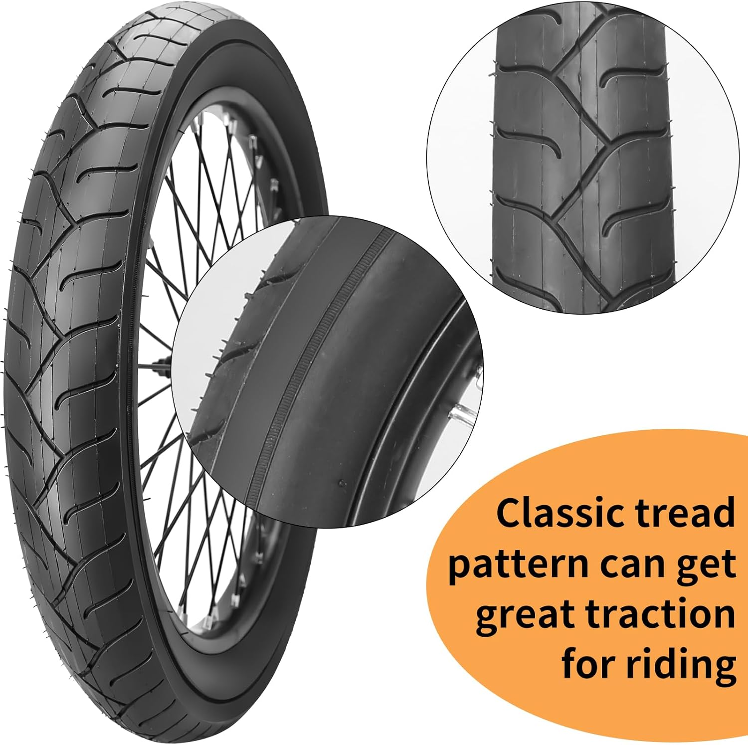 SIMEIQI 20 x 3.0 inch Fat Bike Tires or with 32mm Schrader Valve Bike Tubes Compatible with Urban Street Mountain Beach Bicycle Tire SIMEIQI 20 x 3.0 inch Fat Bike Tires or with 32mm Schrader Valve Bike Tubes Compatible with Urban Street Mountain Beach Bicycle Tire