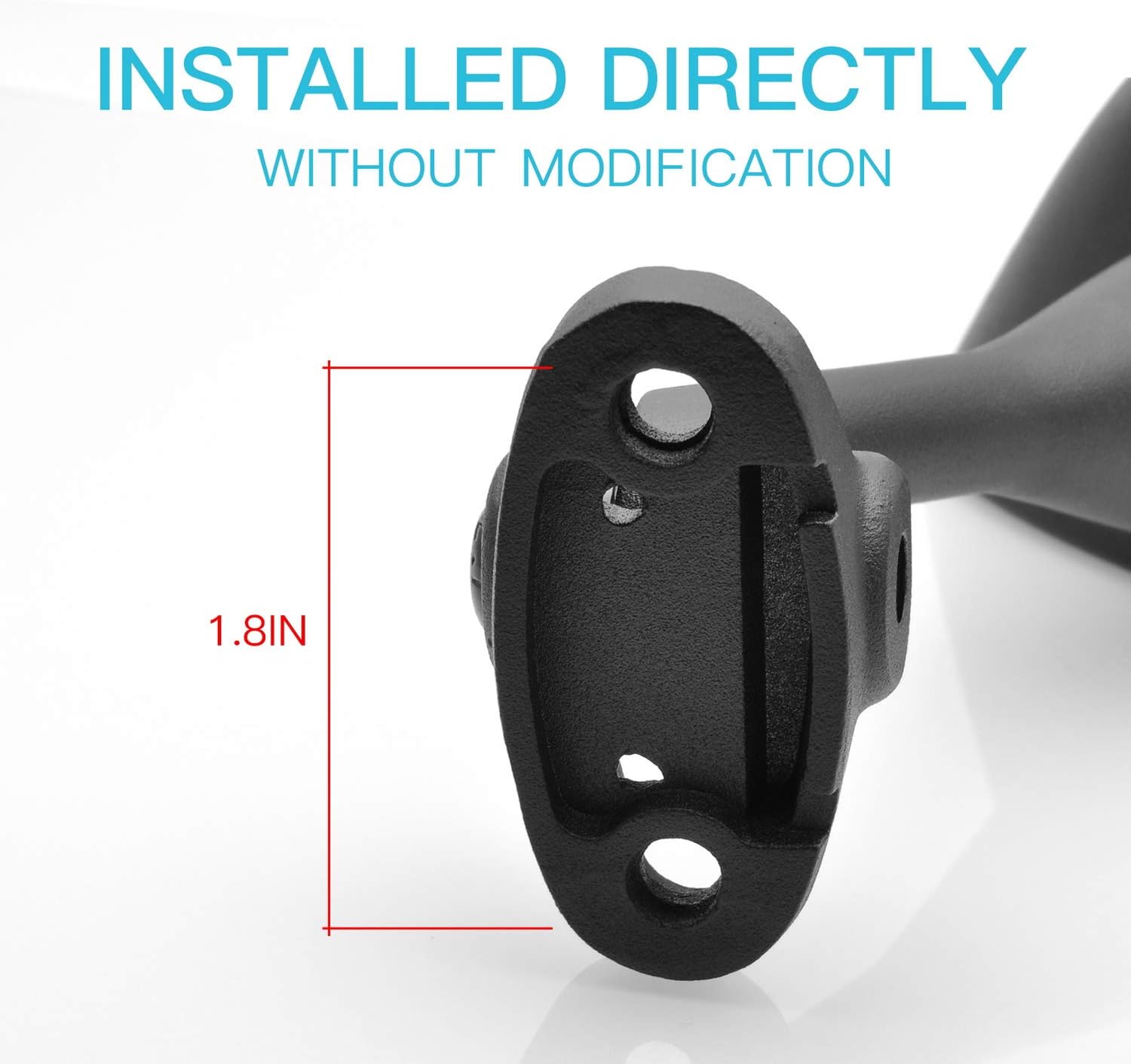 MZS Motorcycle Mirrors Rear View Adjustable Black Compatible with CBR 600 F4 F4i RC51 99-06 / CBR600RR 03-19 / CBR900RR 98-99 / CBR929RR 00-01 / CBR954RR 02-03 / CBR250R 11-13 / CBR300R CBR500R 13-19