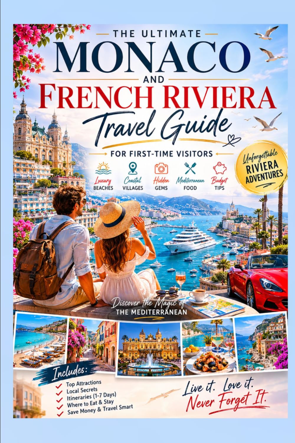 Monaco and French Riviera Travel Guide for First-Time Visitors: Luxury Beaches, Coastal Villages, Hidden Gems, Mediterranean Food, Budget Tips, and Unforgettable Riviera Adventures