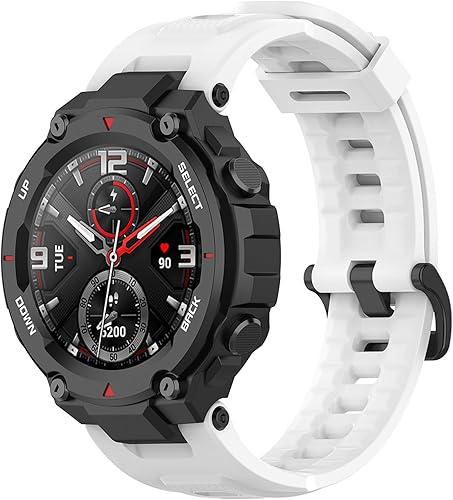 Compatible con correas de reloj Amazfit T-Rex correa de repuesto de silicona deportiva ajustable accesorios para Amazfit T-Rex Amazfit T-Rex Pro
