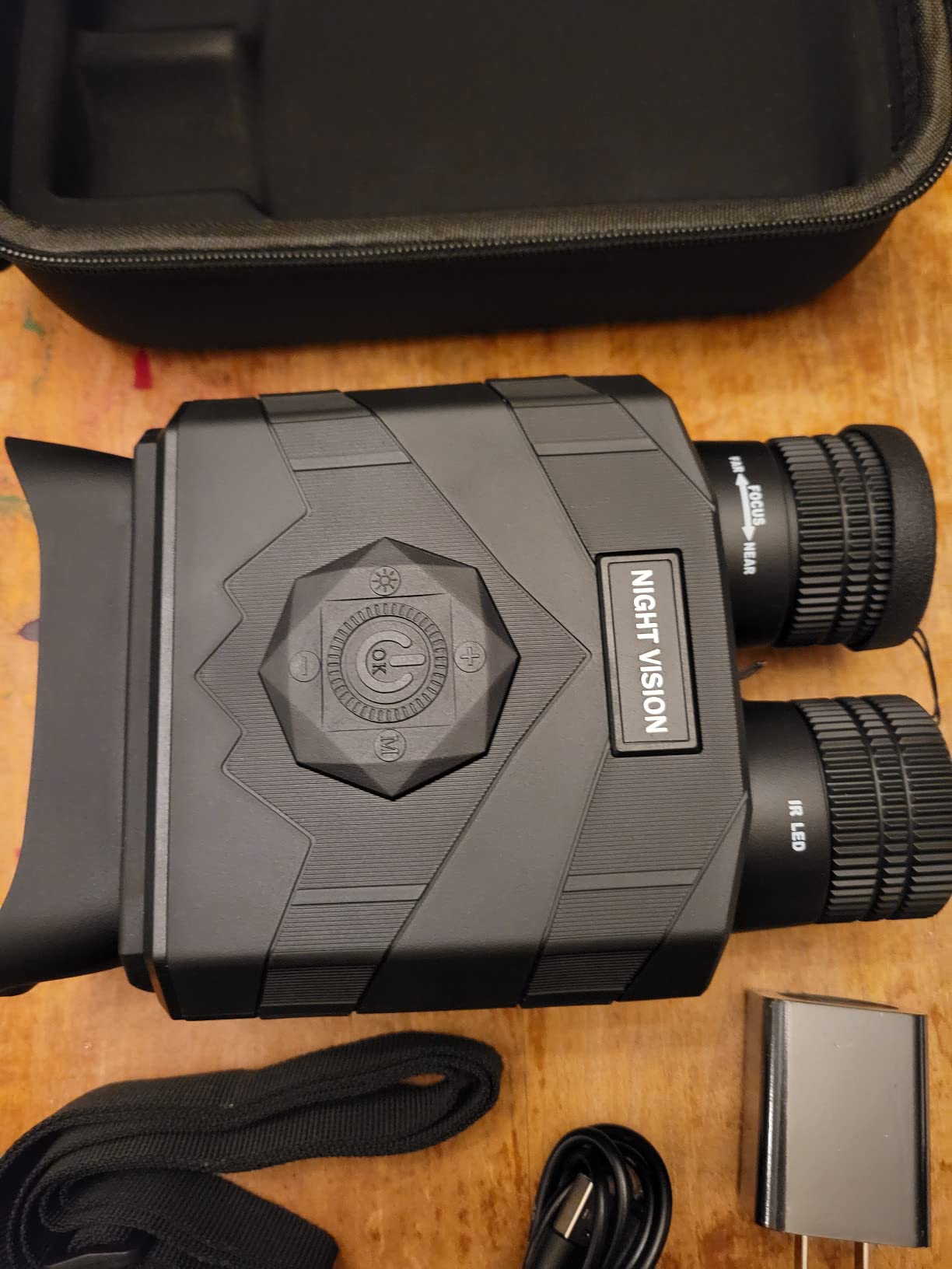 23/mo Finance Anyork Rechargeable Night Vision Goggles 1080P Night Vision Binoculars for