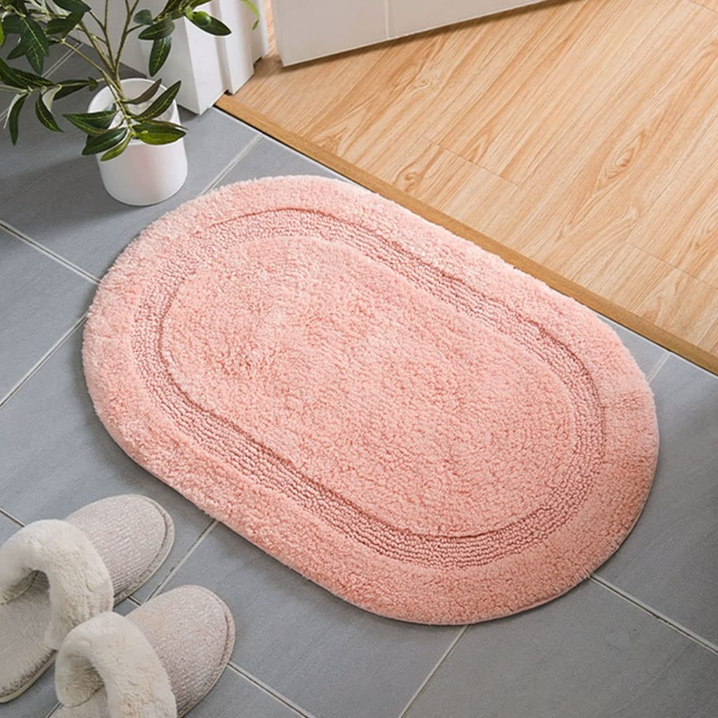 Squisito Tappeto per interni in cotone Rettangolare Tappeto antiscivolo facile da pulire Tappeto a pelo corto in morbido peluche Tappeto per camera da letto Cucina Comodo