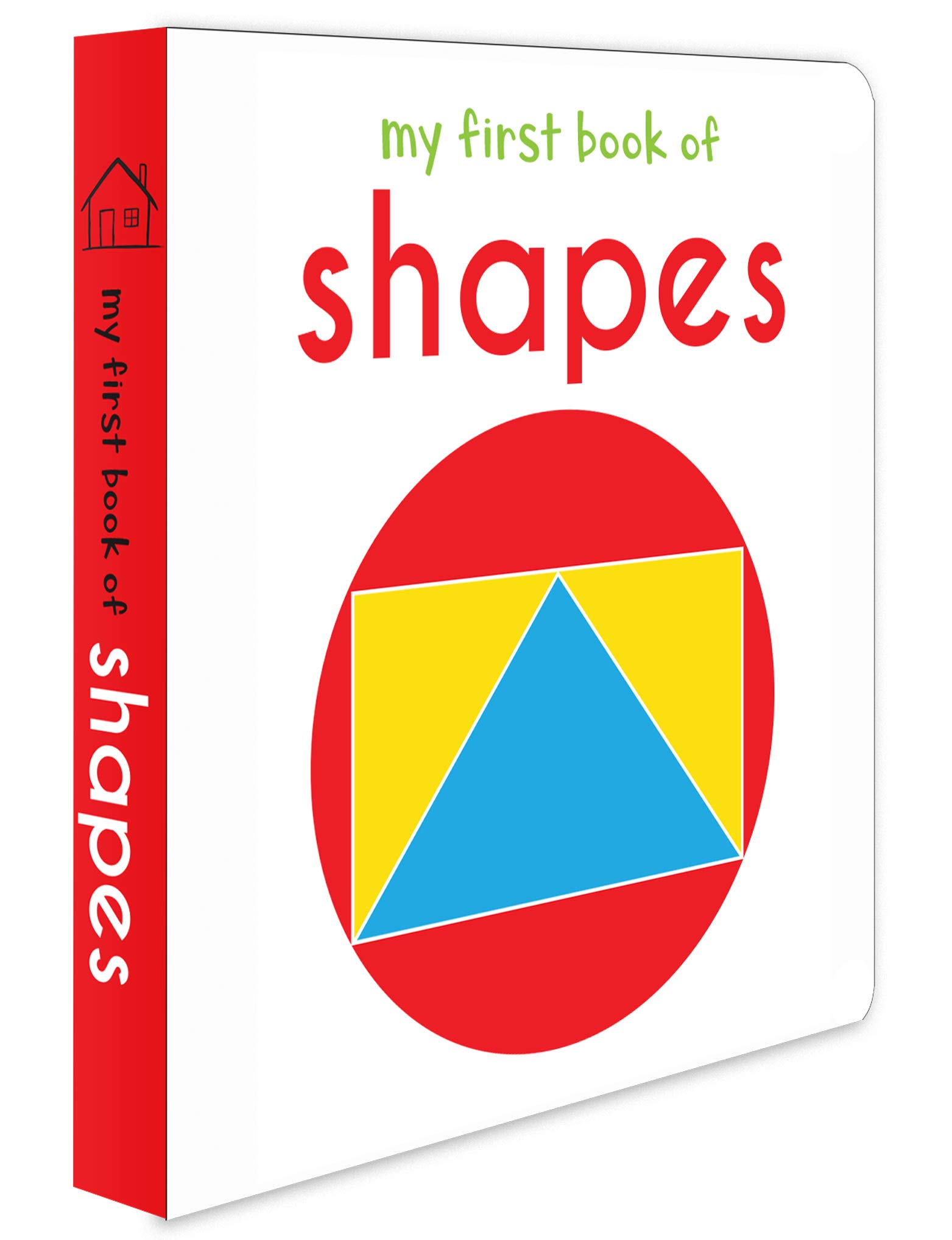 My First Book of Shapes | First Board Book for Babies, Toddlers & Preschoolers | Learn Basic Shapes Like Circle, Square, Triangle with Bright Pictures | Early Learning Book for Kids Ages 0-3 Years