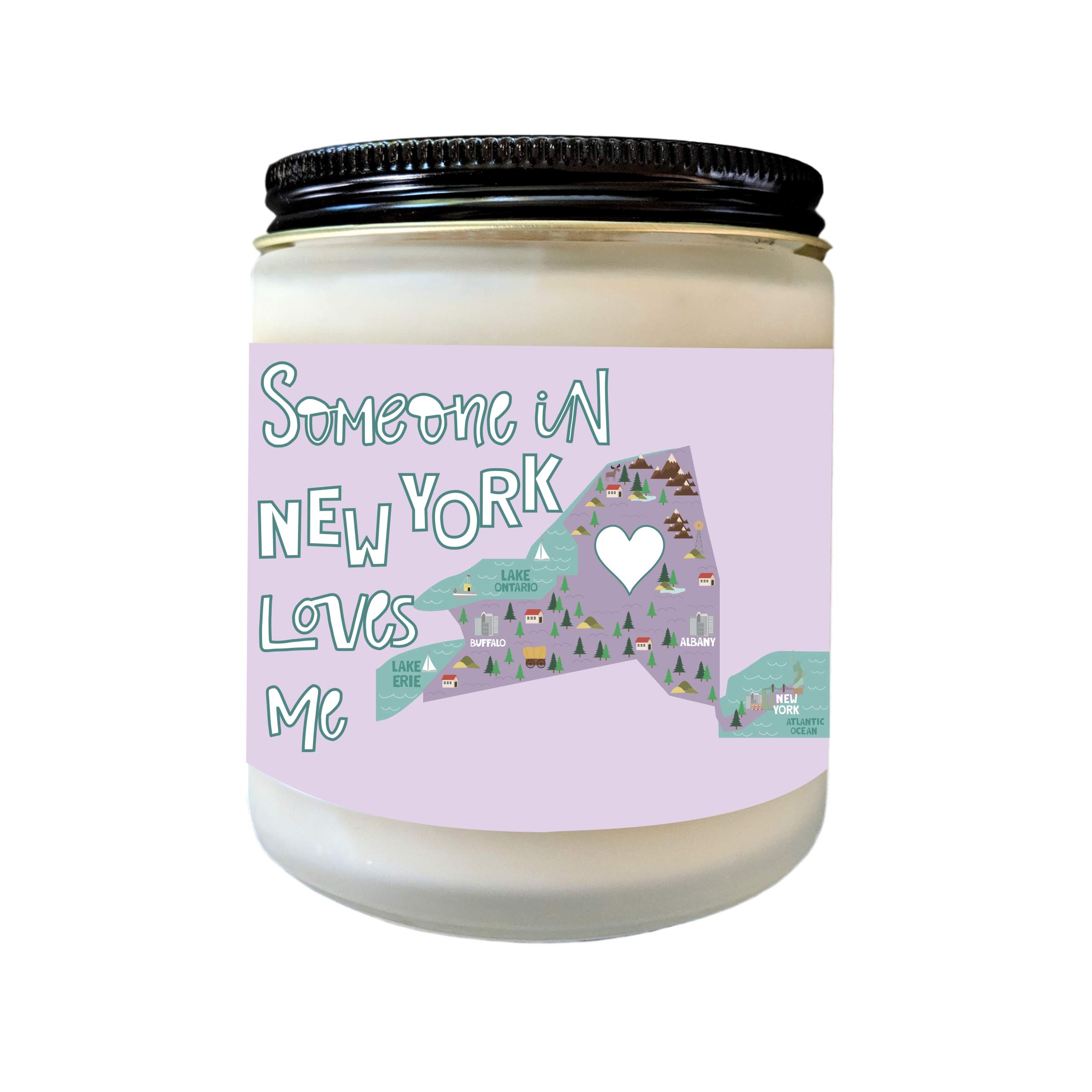 Someone In New York Loves Me Hand Poured Soy Candle