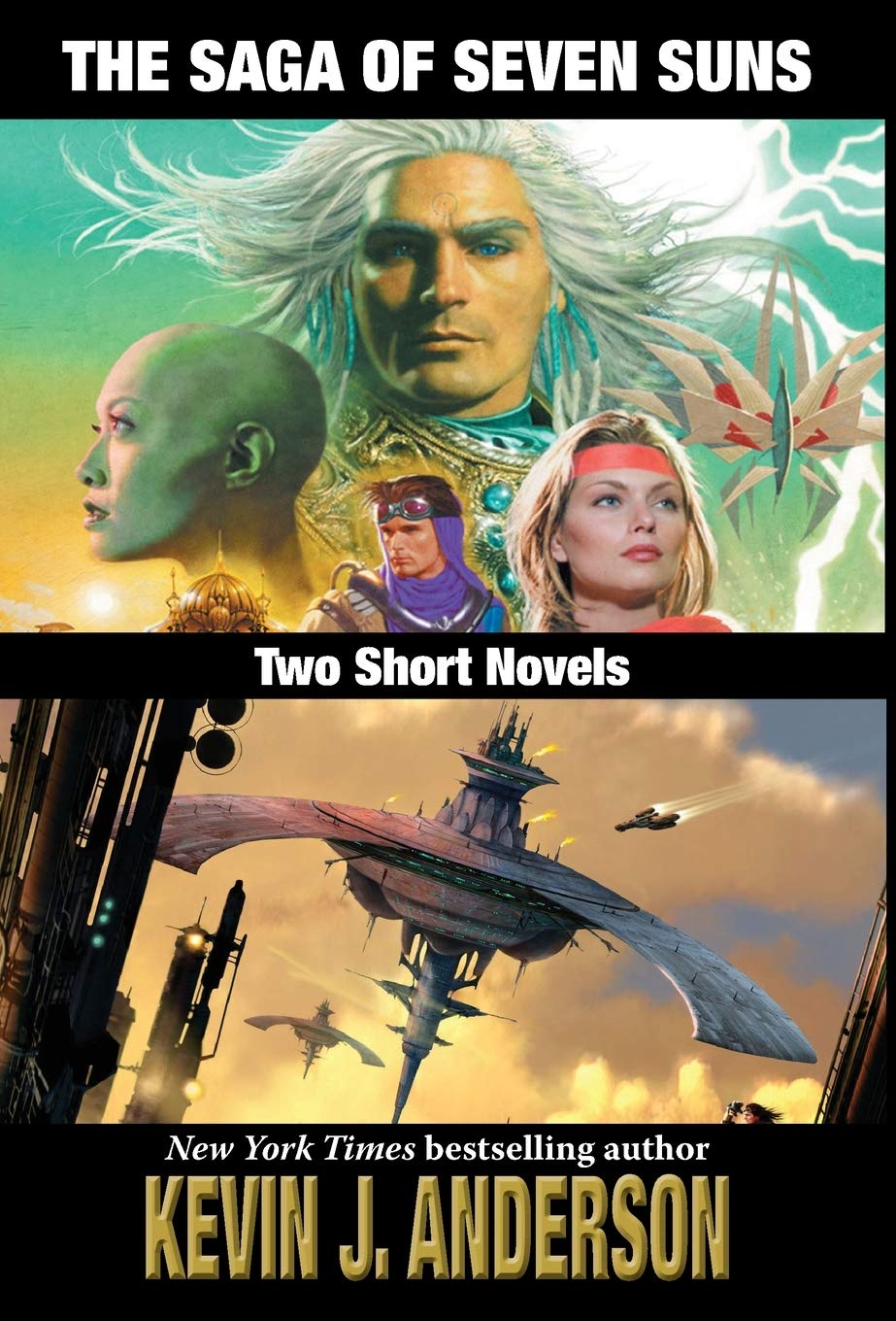 Buy The Saga of Seven Suns: TWO SHORT NOVELS: Includes Veiled Alliances and Whistling Past the Graveyard โ BookShops.in