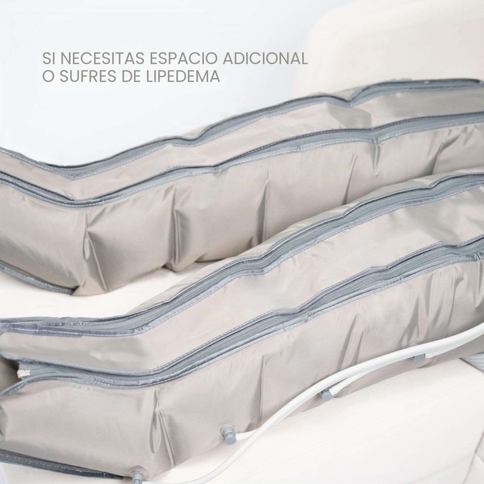 Extensiones para Botas de Presoterapia Med 6 – Aumentan el Contorno de Pierna, Compatibles con Perneras Airecover, Ajuste Cómodo y Fácil Instalación (1 Par)