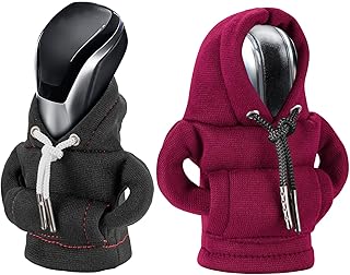 Gear Shift Hoodie Cover, Universal Shift Knob Hoodie, Mini Hoodie for Car Shifter, Automotive Interior Cute Gadgets, Car Accessories and Decorations