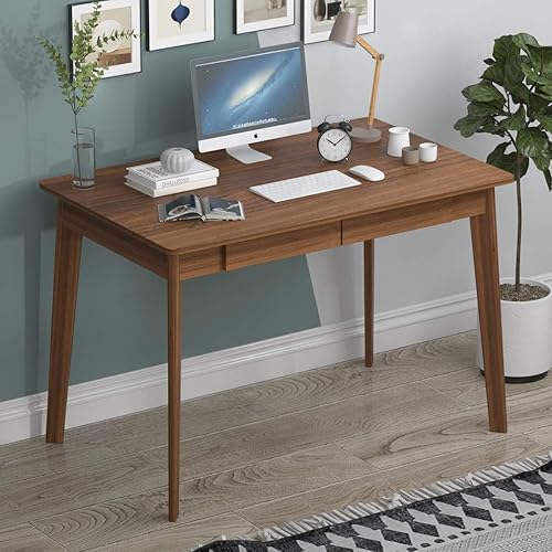 Miniatura 3 de ECACAD Escritorio para computadora con 2 cajones escritorio de oficina en casa de 39 pulgadas mesa de trabajo de estudio de escritura para