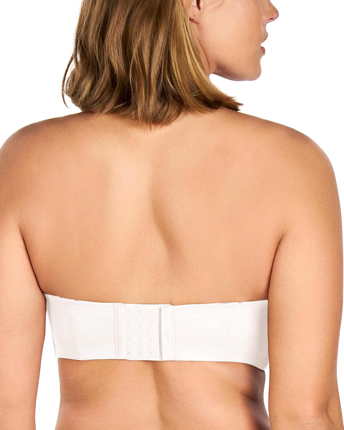 HSIA Strapless Bras for Women Large Bust Non Slip Full Coverage Underwire Supportive Multiway Strapless Bra Plus Size White - Image 3