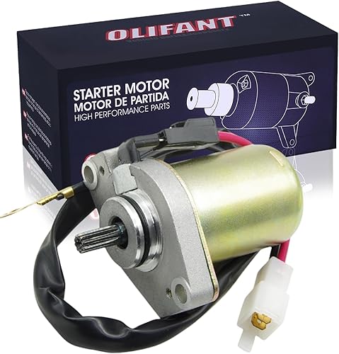 Arrancador para Polaris Predator 50 Scrambler 50 Eton Scooter Viper 50 Beamer 50 Matrix AXL-50 RXL-50 Viper TXL-50 Impulse Lightning 650239 0450532