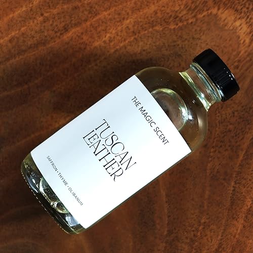 Miniatura 5 de Aceites para difusor de cuero toscano, HVAC, aire frío y difusor ultrasónico inspirado en Tom Ford, aceites esenciales para difusores de