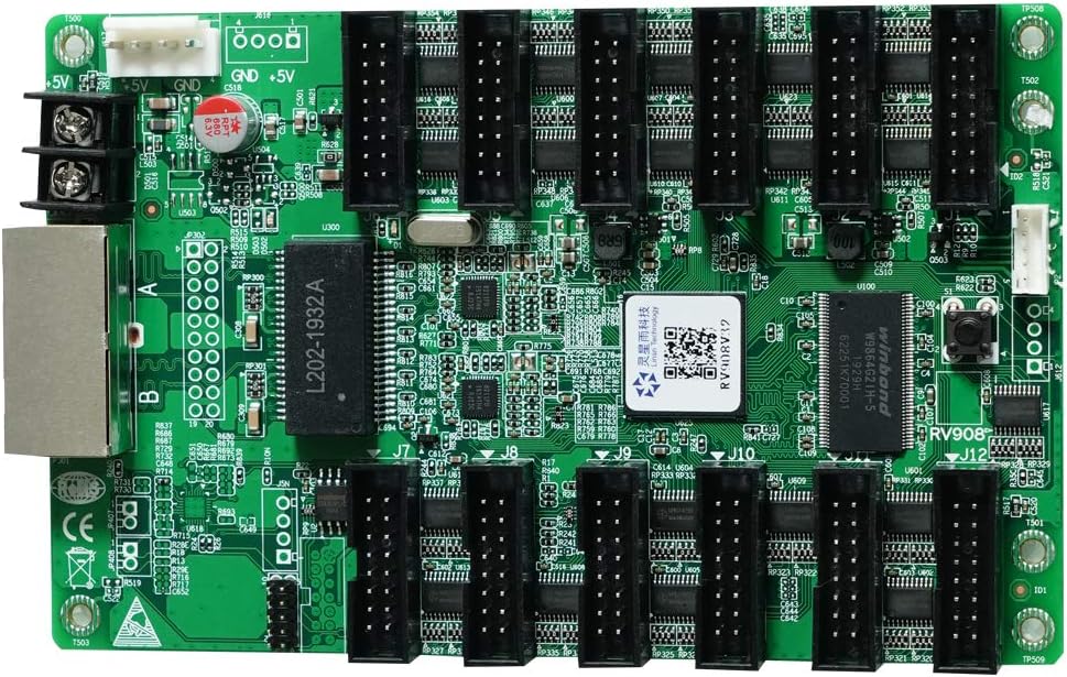 RV908V32 Receiving Card Led Display Control Card with Software Configuration Instruction