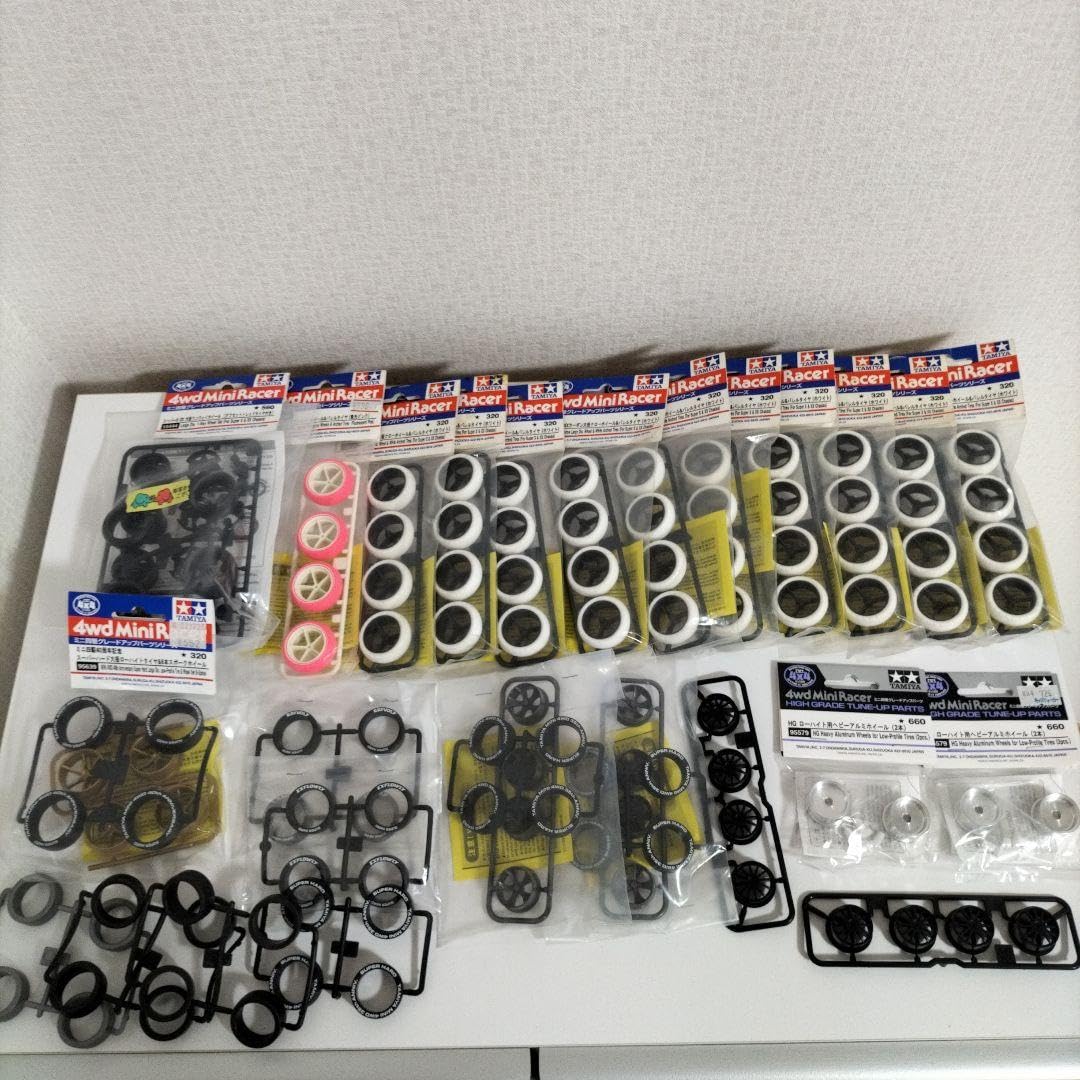 Amazon | タミヤ ミニ四駆 タイヤ ホイール セット まとめ売り 通販 