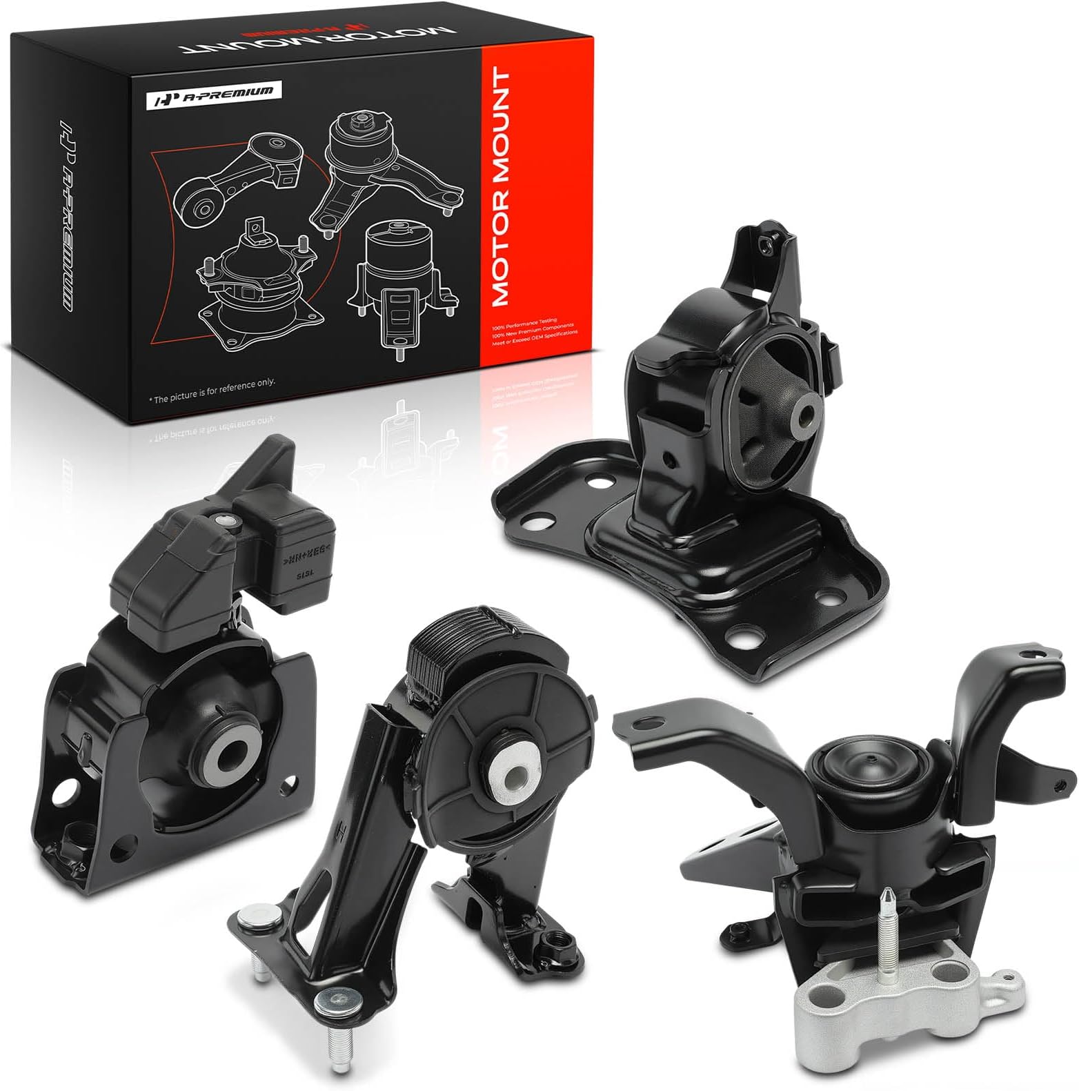A-Premium Engine Motor Mount and Transmission Mount Kit, Set of 4