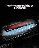 Lexar ARES SSD 1To M.2 2280 PCIe Gen4x4 NVMe Interne – Jusqu'à 7 400 Mo/s en Lecture et 6 500 Mo/s en Écriture, SSD pour PS5, PC, Ordinateur Portable, Gamers, Créateurs, Professionnels - 6
