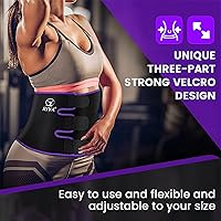 Vista 7 de RIYA Faja reductora de cintura para sudar para mujeres y hombres, banda de sudor para el vientre y el estómago