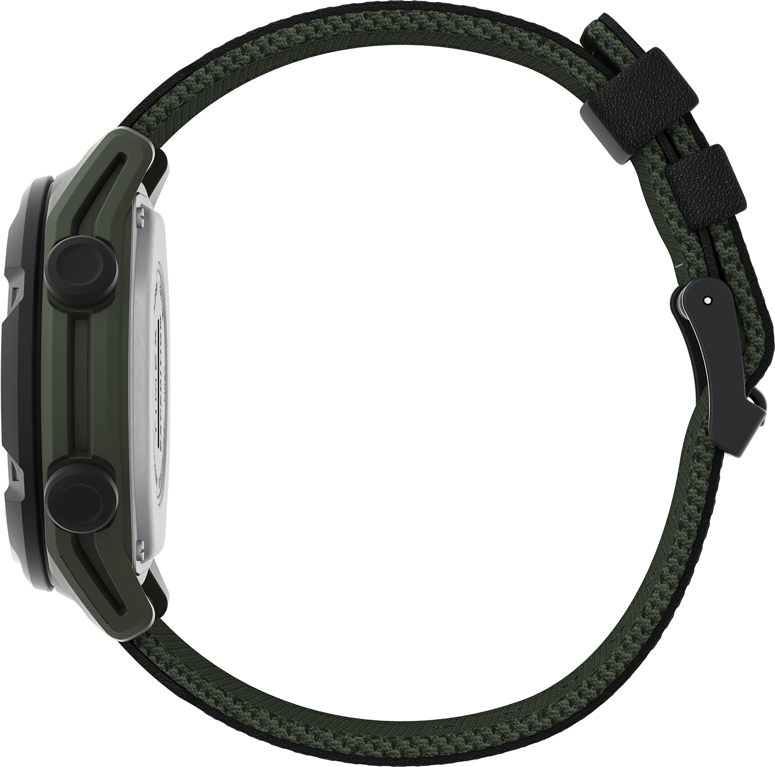 Timex Expedition Rugged Digital męski zegarek ze skórzanym paskiem 43 mm