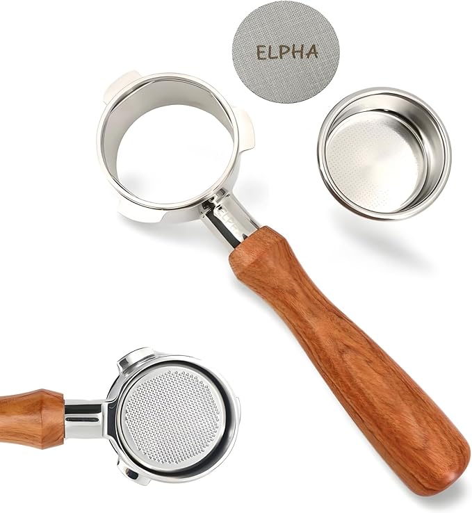 54mm Bottomless Portafilter with Puck Screen Fits for 54mm