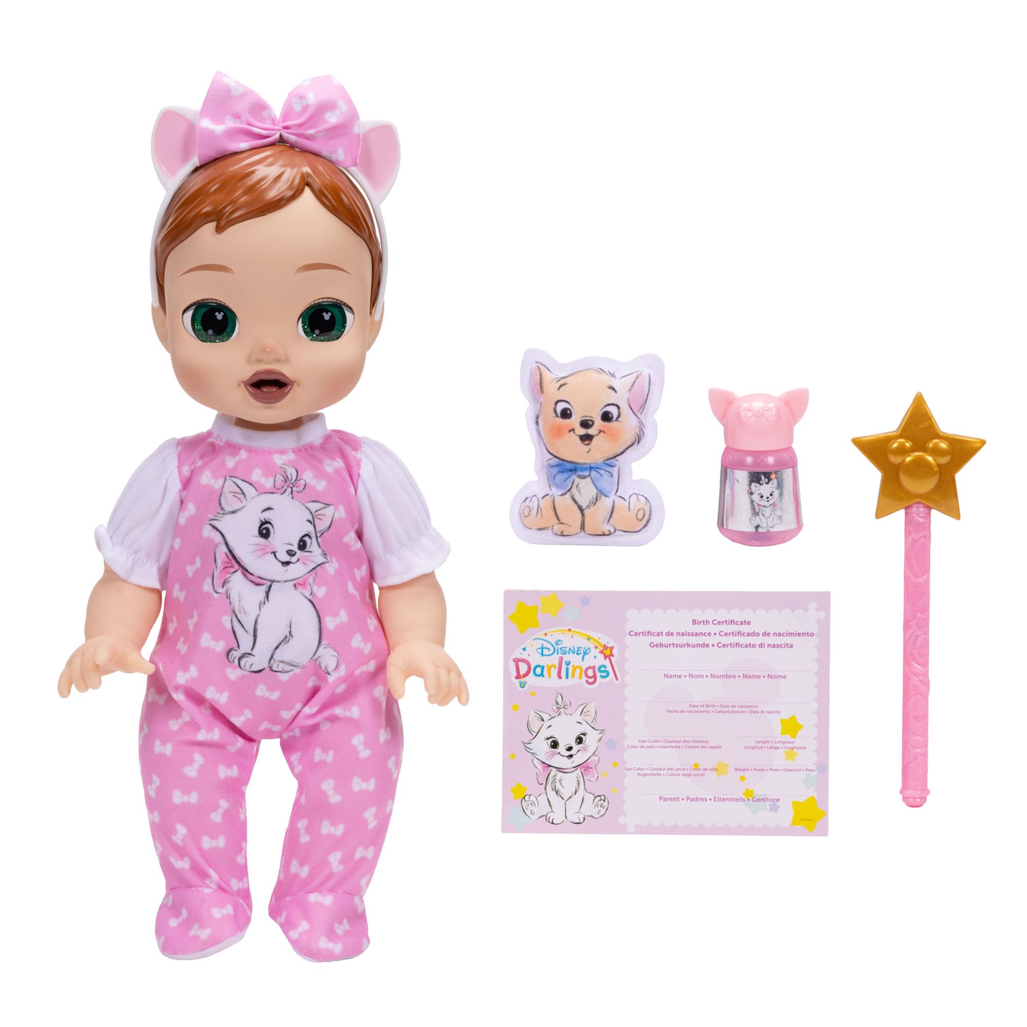 Disney Darlings Marie Deluxe lalka funkcyjna 13" / 33 cm