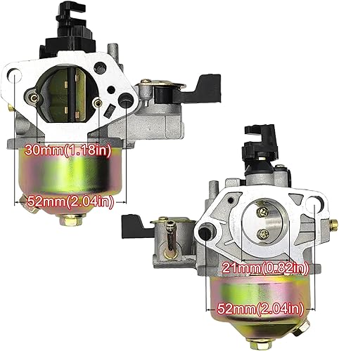Miniatura 8 de Strongthium Kit de carburador GX390 GX340 para Honda GX 390 340 GX270 GX240 13HP 11HP 16100-ZE3-V01 301cc 338cc 339c 389cc Predator Duromax Ironton