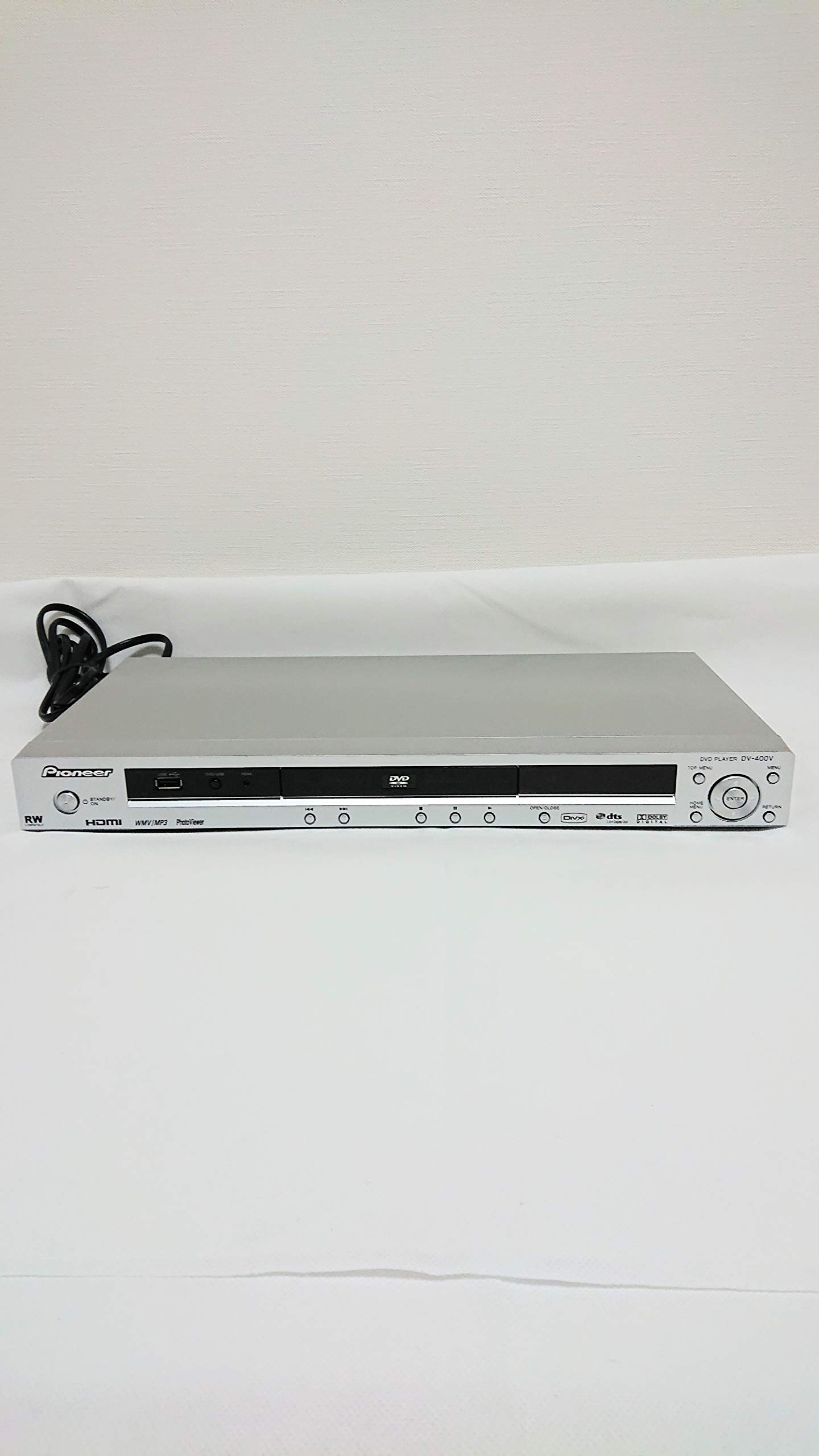 パイオニアベストバイDVDプレーヤーDV−400V純正リモコン美品動作品