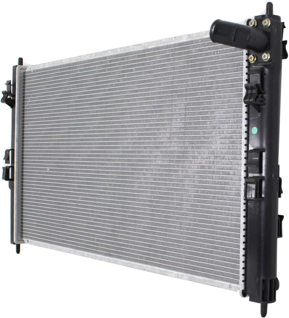 For Nissan Versa Radiator 2007 08 09 10 11 2012 | 1-Row Core | Plastic Tank | Automatic Transmission | Hatchback/Sedan | Aluminum Core | NI3010212 | 21460ZW40B