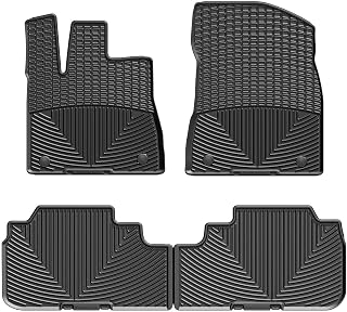 Weathertech All-Weather Floor Mats for Lexus RX Hybrid, RX - 1st & 2nd Row (W421-W422), Black