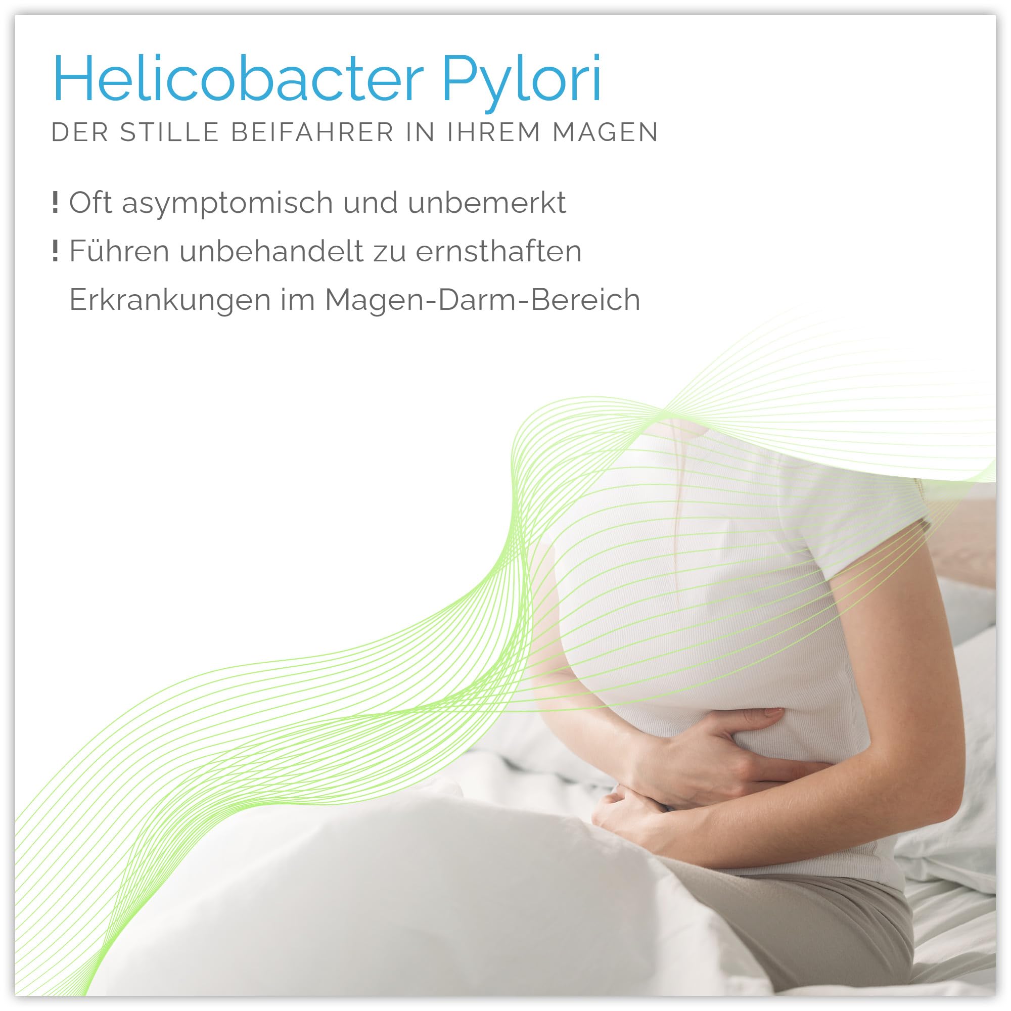 Magen-Darm-Gesundheit Schnelltest für Zuhause | Ergebnis in 10 Min | Stuhltest auch für Kinder geeignet | Helicobacter Pylori Test | 98% Test-Genauigkeit | Magenkeim Selbsttest