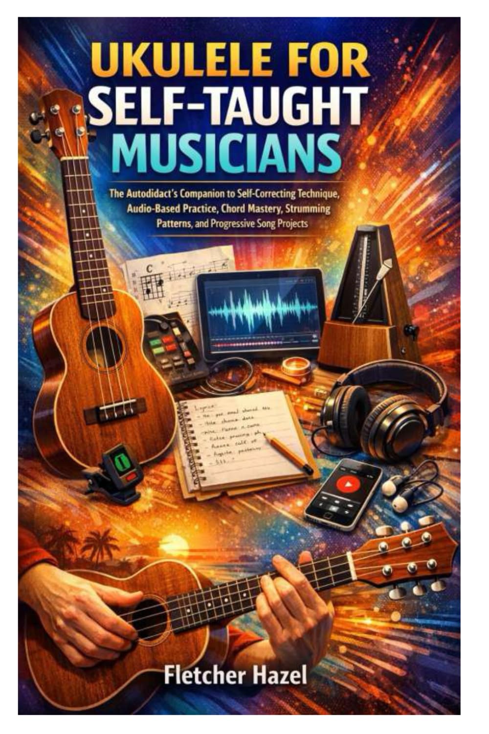 UKULELE FOR SELF-TAUGHT MUSICIANS: The Autodidact’s Companion to Self-Correcting Technique, Audio-Based Practice, Chord Mastery, Strumming Patterns, and Progressive Song Projects