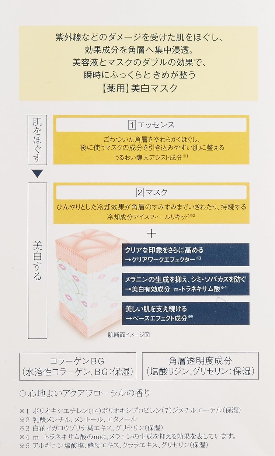 Amazon.co.jp: エリクシール ホワイト ELIXIR クリアエフェクト マスク