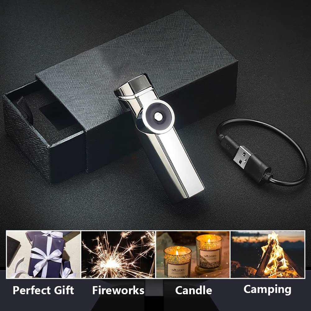 Amazon.co.jp: YOZWOO プラズマライター 電子ライター USB充電式